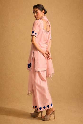 Meesa Mehnoor Hand Embroidered Kurta Set 