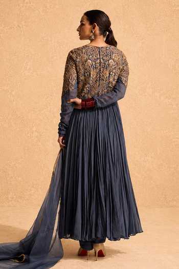 Meesa Payal Hand Embroidered Anarkali Set 