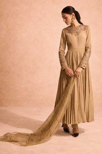 Meesa Hania Hand Embroidered Anarkali Set 