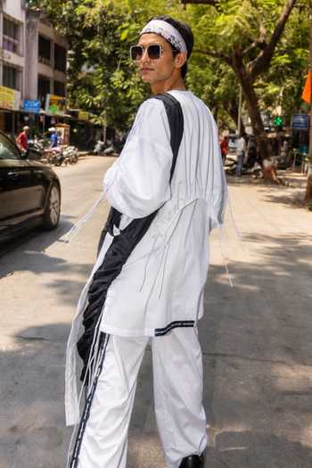 Saim Over Layered T Shirt & Trouser Co-ord Set 