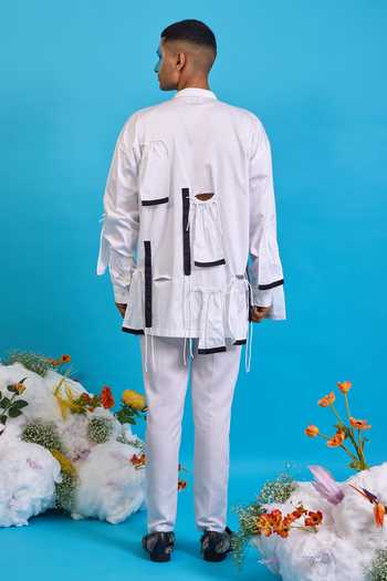 Saim Gathered Ruffle Shirt 