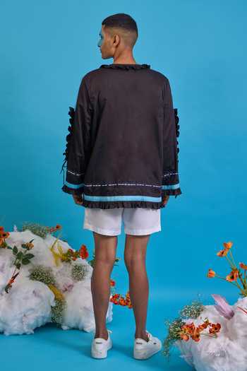 Saim Gathered Ruffled Jacket 