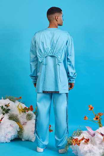 Saim Over Layer Kurta Set 