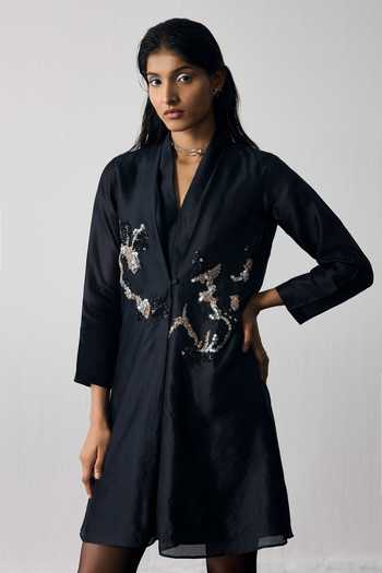 Notsosure Hand Embroidered Dress 