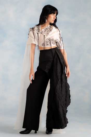 Richa Khemka Noirla Draped Pant Set 
