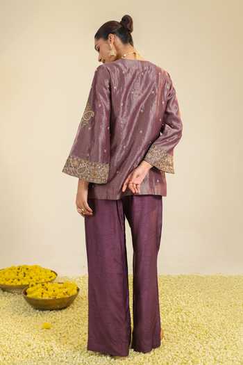 Roohbyridhimaa Farha Striped Kurta Set 