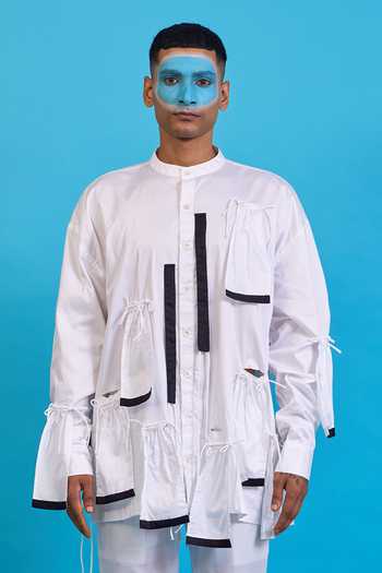 Saim Gathered Ruffle Shirt 