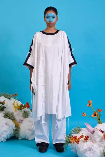 Saim Suspender Kaftan & Trouser Set 
