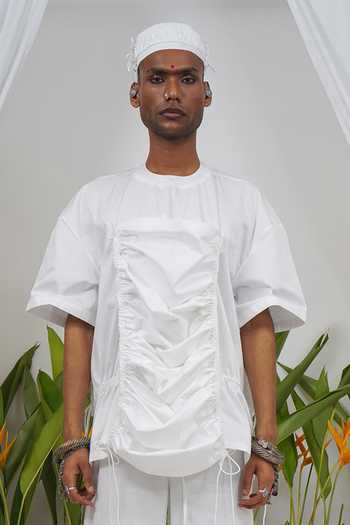 Saim Gathered Pocket Tshirt 