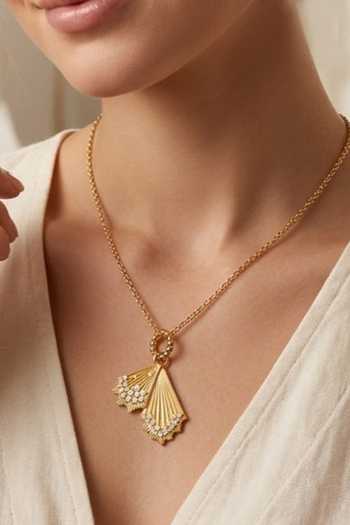 Arvino Antique Shield Charm Pendant