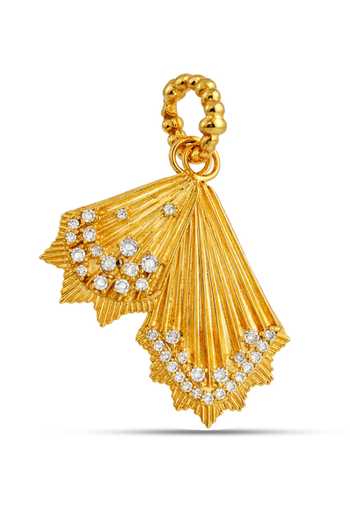 Arvino Antique Shield Charm Pendant