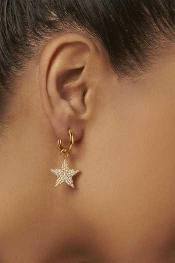 Arvino Star Charm Earrings 
