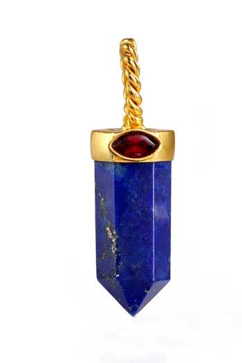 Arvino Lapis Dagger Charm Pendant