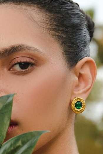 Arvino Onyx Stud Earrings 