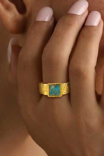 Arvino Textured Band Ring 
