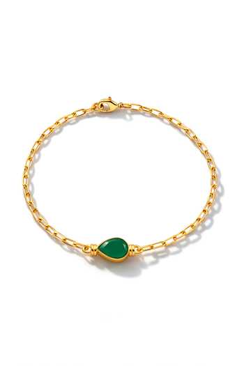 Arvino Onyx Teardrop Bracelet 