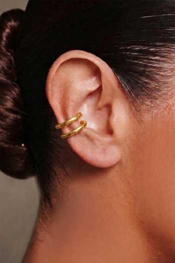 Arvino Textured Pattern Ear Cuff 