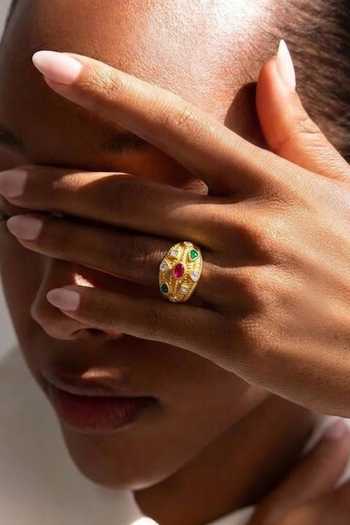 Buy Arvino Multi Color Textured Band Ring Buy_Arvino_Multi Color Textured Band Ring
