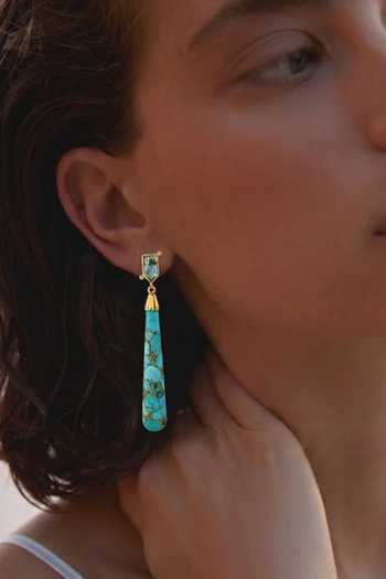 Arvino Blue London Topaz Drop Earrings Online at Aza Fashions Arvino_Blue London Topaz Drop Earrings _Online_at_Aza_Fashions