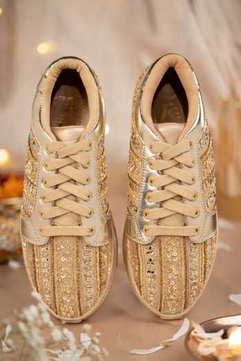 House of Vian Metallic Dust Sneakers