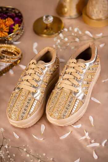 House of Vian Metallic Dust Sneakers