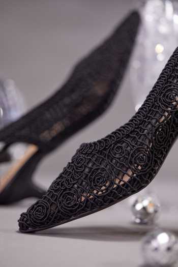 Buy House of Vian Black Elara Pumps Online at Aza Fashions Buy_House of Vian_Black Elara Pumps _Online_at_Aza_Fashions