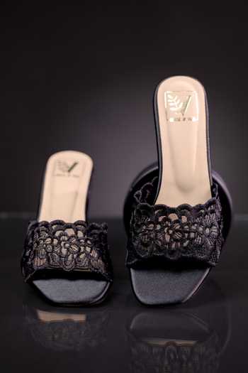 House of Vian Rosalie Black Heels