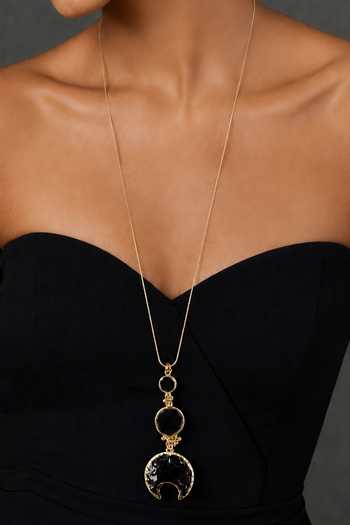 House Of Tuhina Viya Long Pendant Neckstring