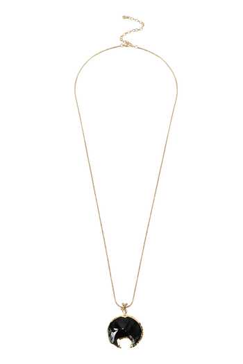 House Of Tuhina Indrani Long Pendant Necklace