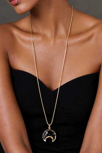 House Of Tuhina Indrani Long Pendant Necklace
