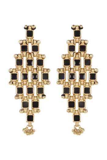 House Of Tuhina Amodini Layered Earrings