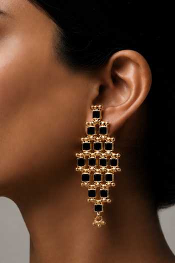 House Of Tuhina Amodini Layered Earrings