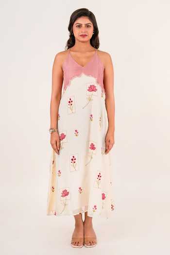 9899 Pink Lotus Dress 