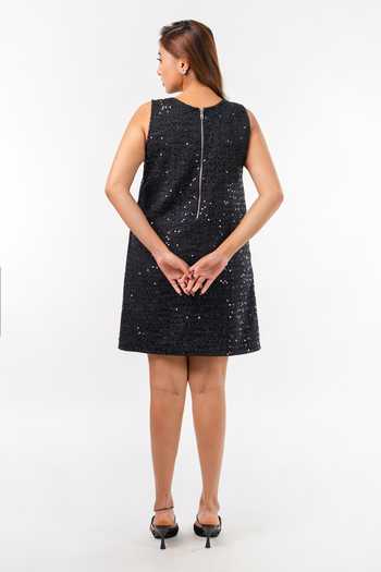 9899 Starlit Tweed Dress 