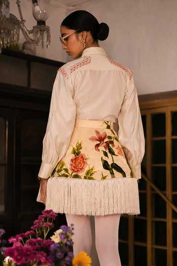 The Dramebaaz CO Amalfi Silk Shirt 