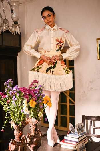 The Dramebaaz CO Amalfi Silk Shirt 