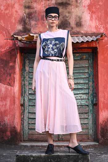 The Dramebaaz CO Blush Fall Skirt 