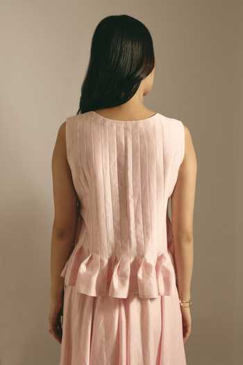 Shimona Rose Block Top & Skirt Set 