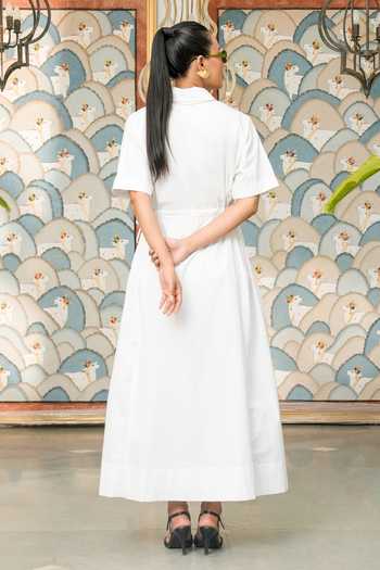 BAHAARA BY DIVYA NARULA Cerelia Gathered Dress 