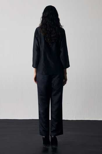 Notsosure Abstract Motif Shirt & Pant Set 