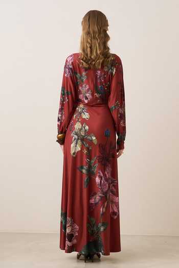 RANNA GILL Scout V Neck Maxi Dress