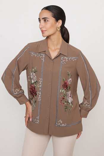 RANNA GILL Kira Print Shirt