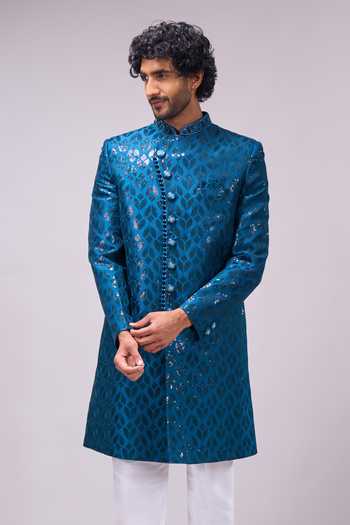 Arihant Rai Sinha Overlap Sherwani & Pant Set 