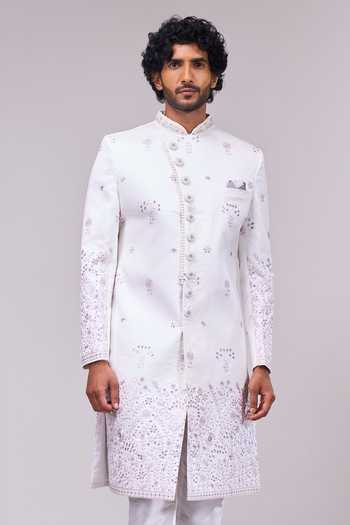 Arihant Rai Sinha Embroidered Sherwani & Pant Set 