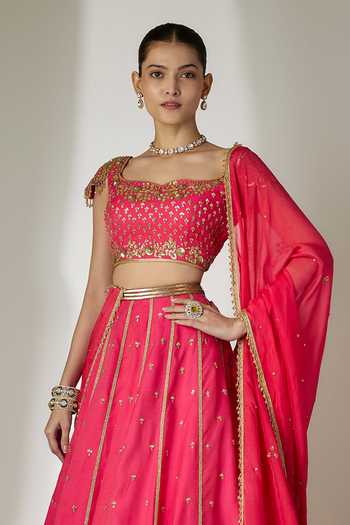 Essay By Sumedha Agrawal Embroidered Lehenga Set 