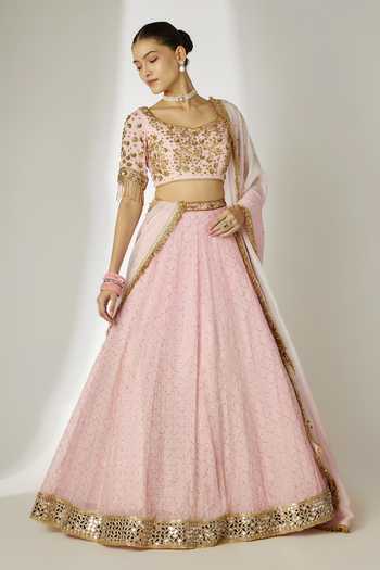 Essay By Sumedha Agrawal Hand Embroidered Lehenga Set 