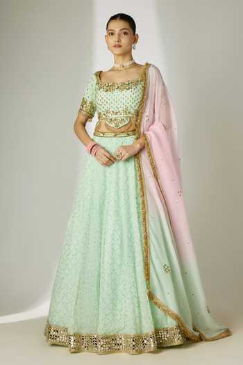 Essay By Sumedha Agrawal Hand Embellished Lehenga Set 