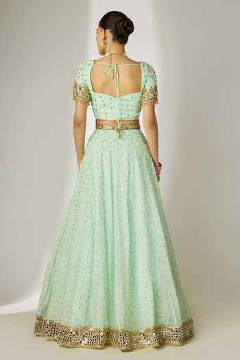 Essay By Sumedha Agrawal Hand Embellished Lehenga Set 