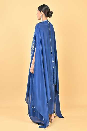 KEITH GOMES Glass Silk Organza Skirt Set 