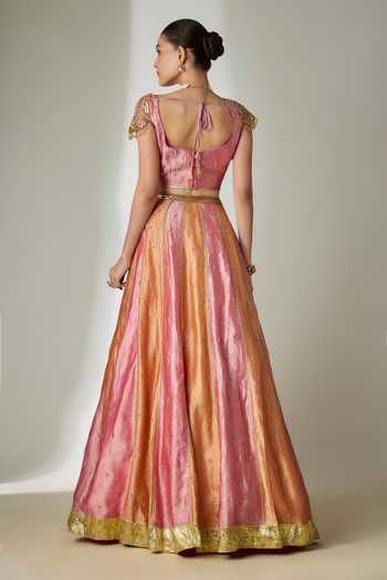 Essay By Sumedha Agrawal Hand Embroidered Lehenga Set 